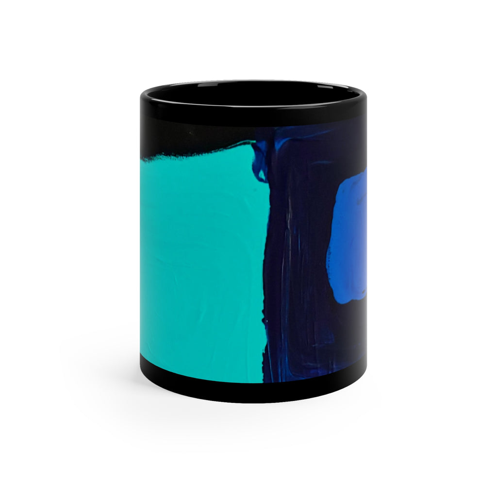 Black Coffee Mug, 11oz