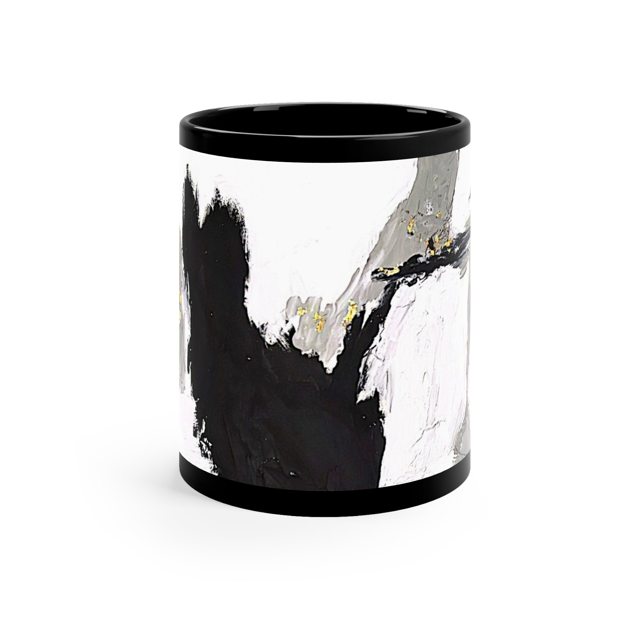 Black Coffee Mug, 11oz