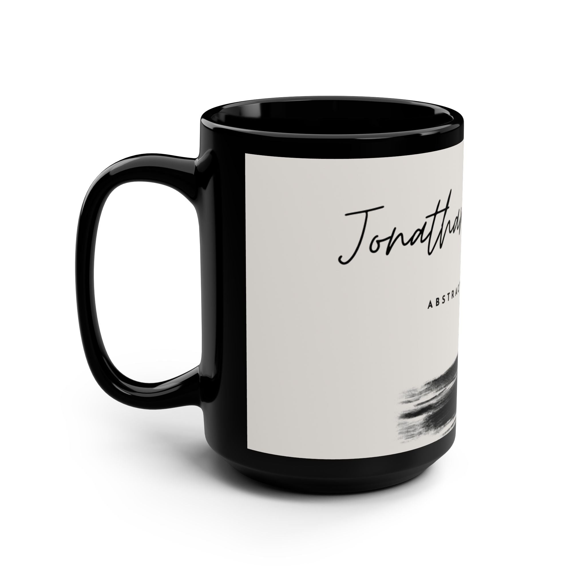 Black Mug, 15oz