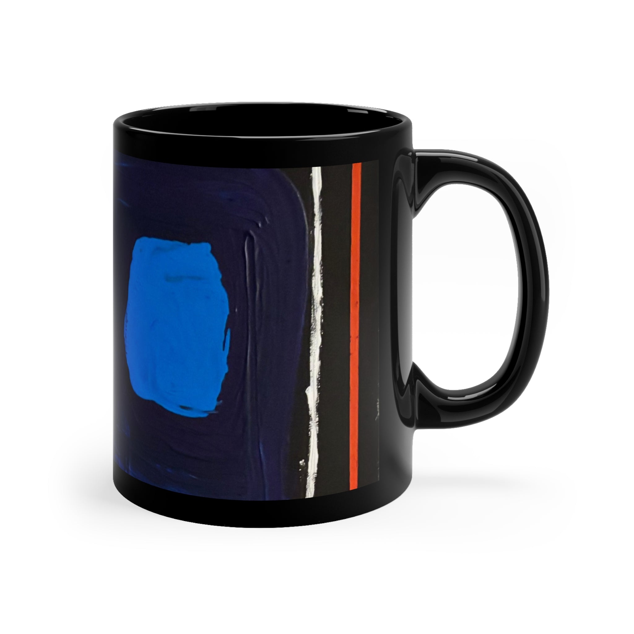 Black Coffee Mug, 11oz