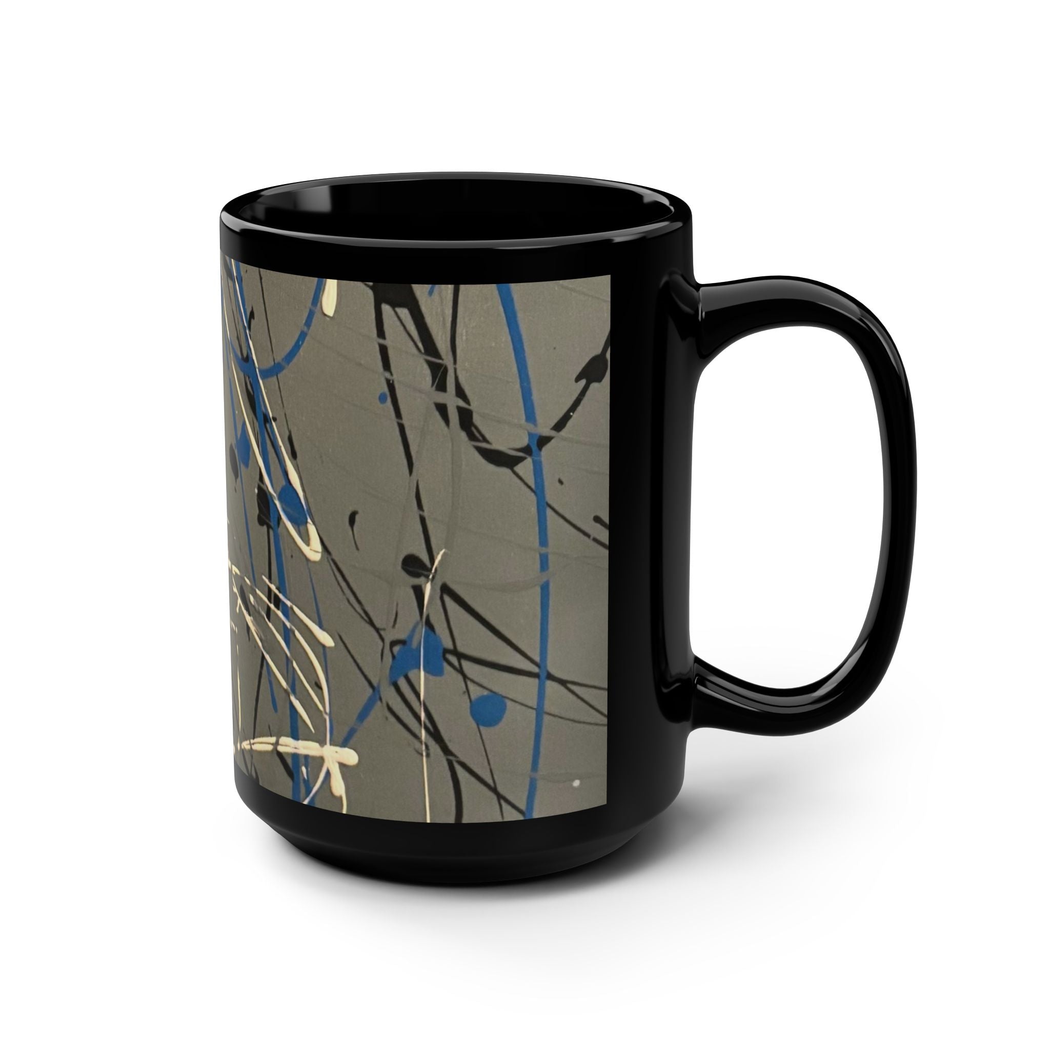 Black Mug, 15oz