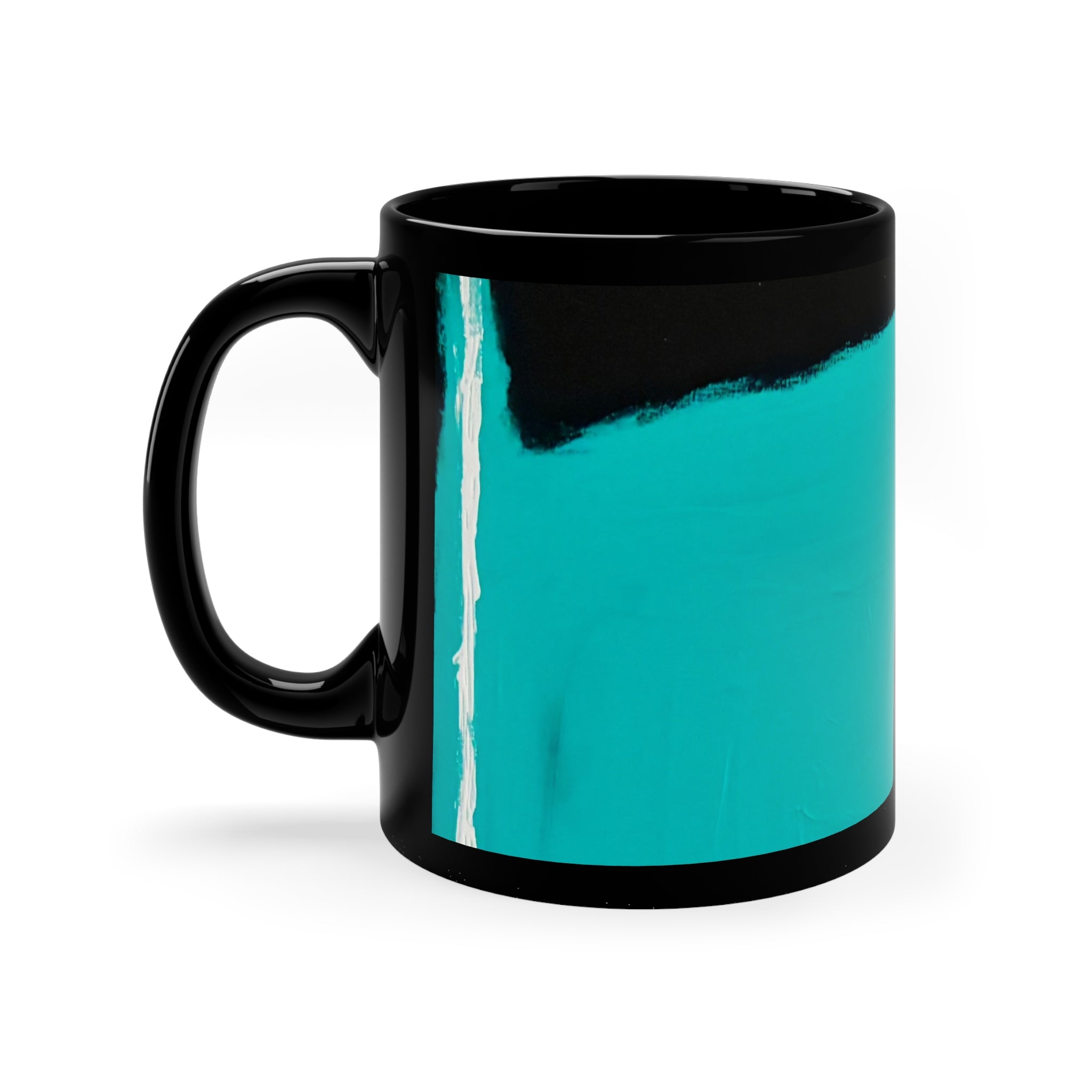 Black Coffee Mug, 11oz