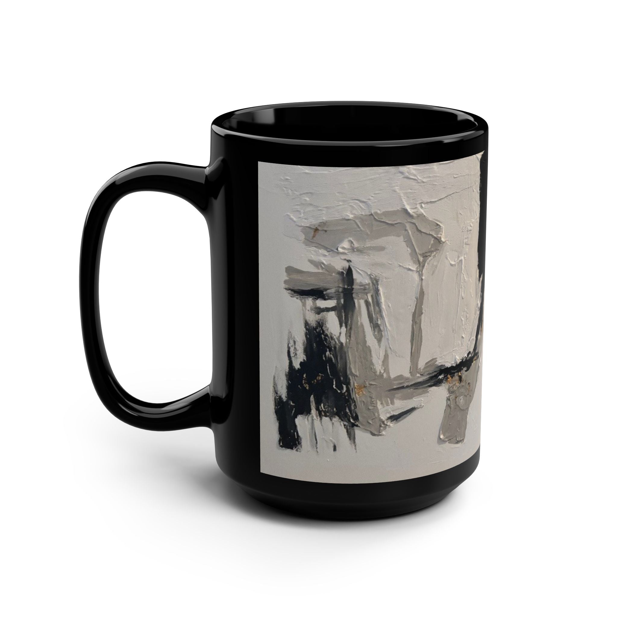 Black Mug, 15oz