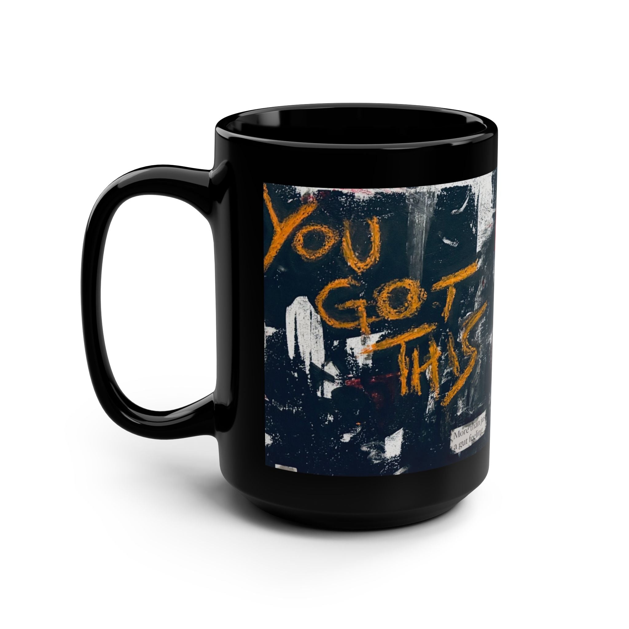 Black Mug, 15oz