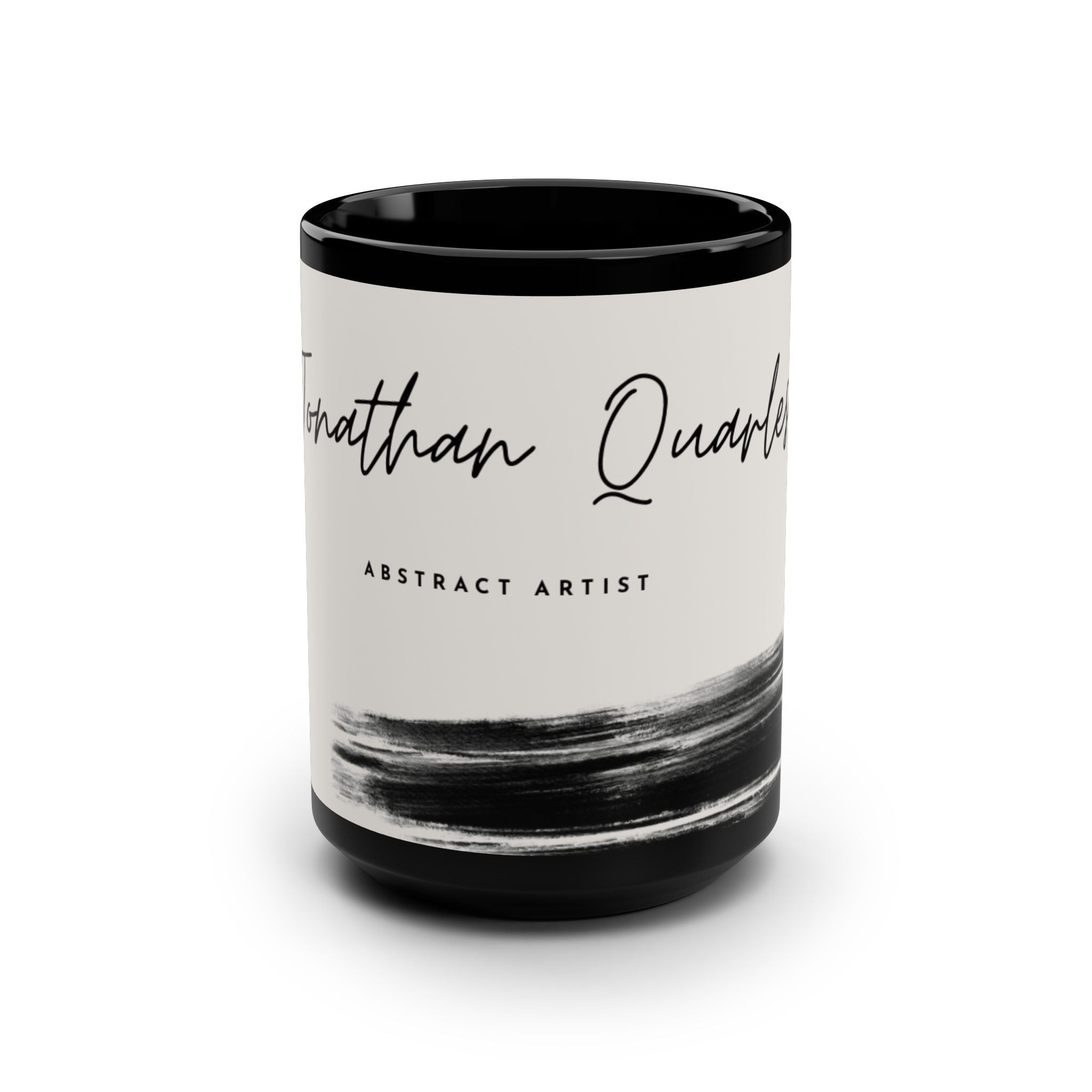 Black Mug, 15oz