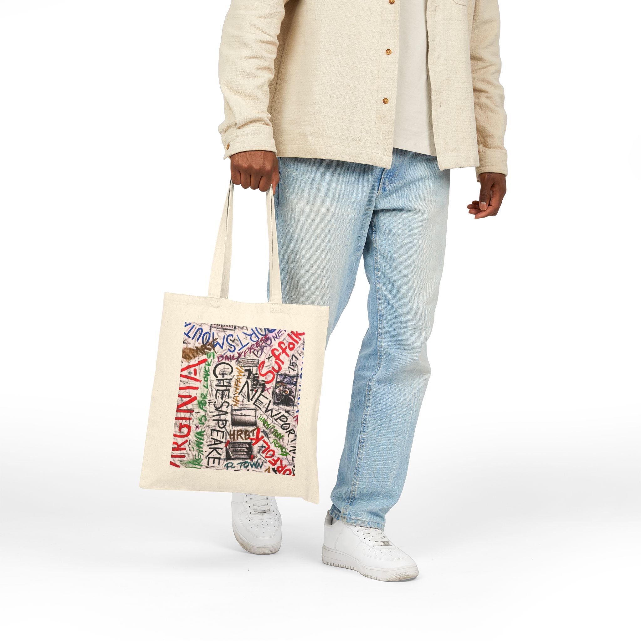 Cotton Canvas Tote Bag