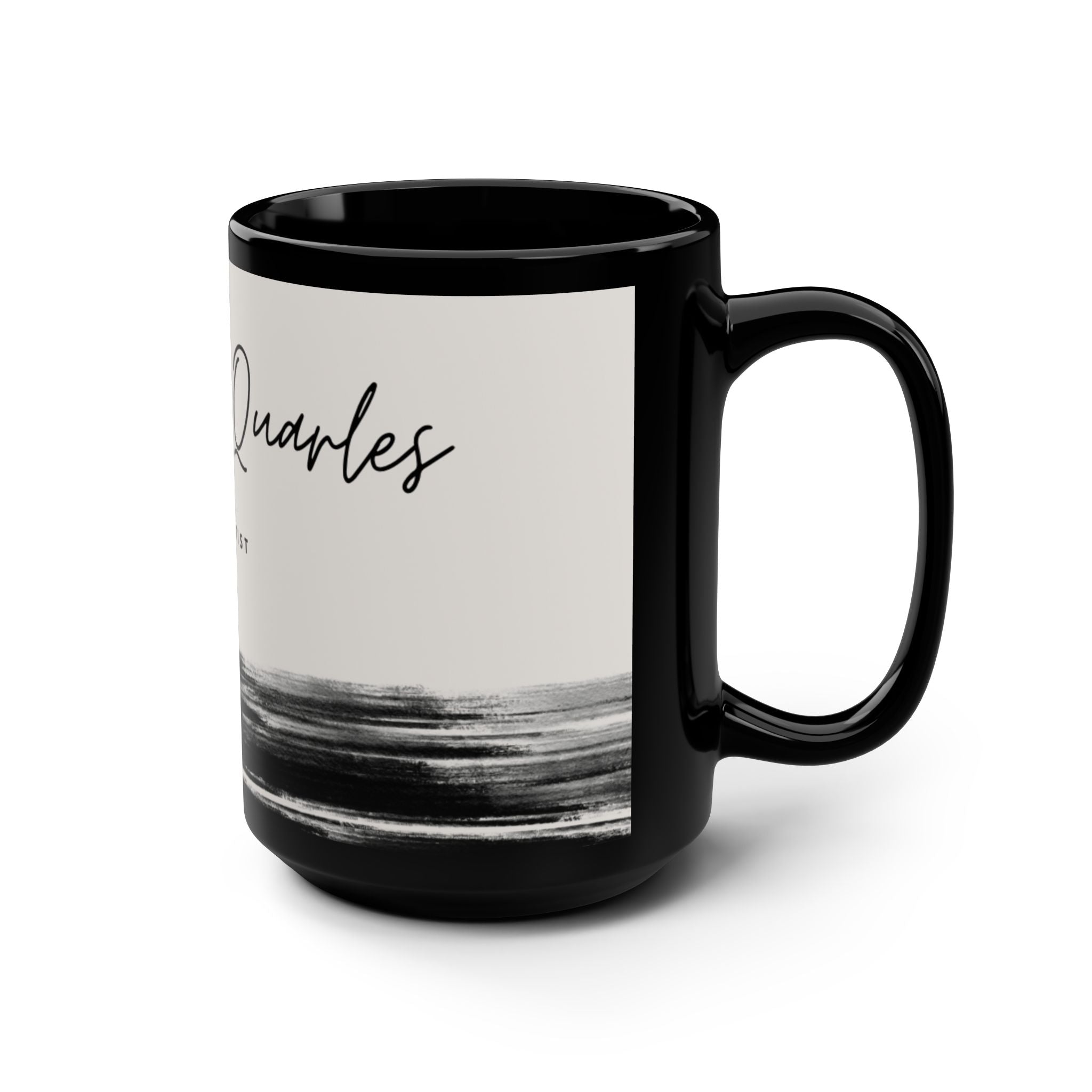 Black Mug, 15oz